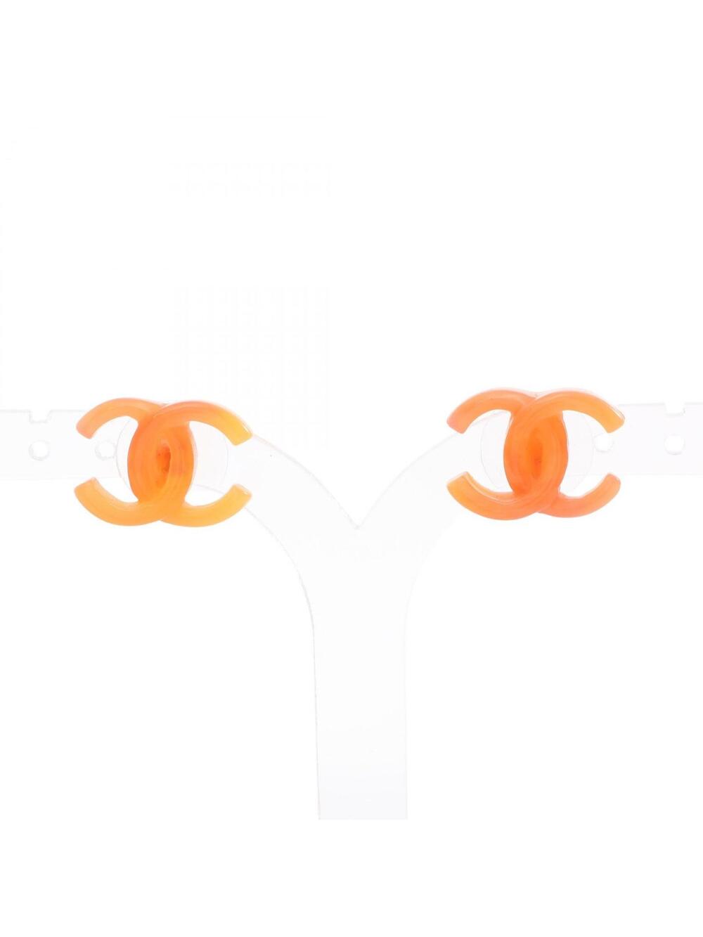 Chanel 04P Coco Mark Pierced Earrings #281907C51B
